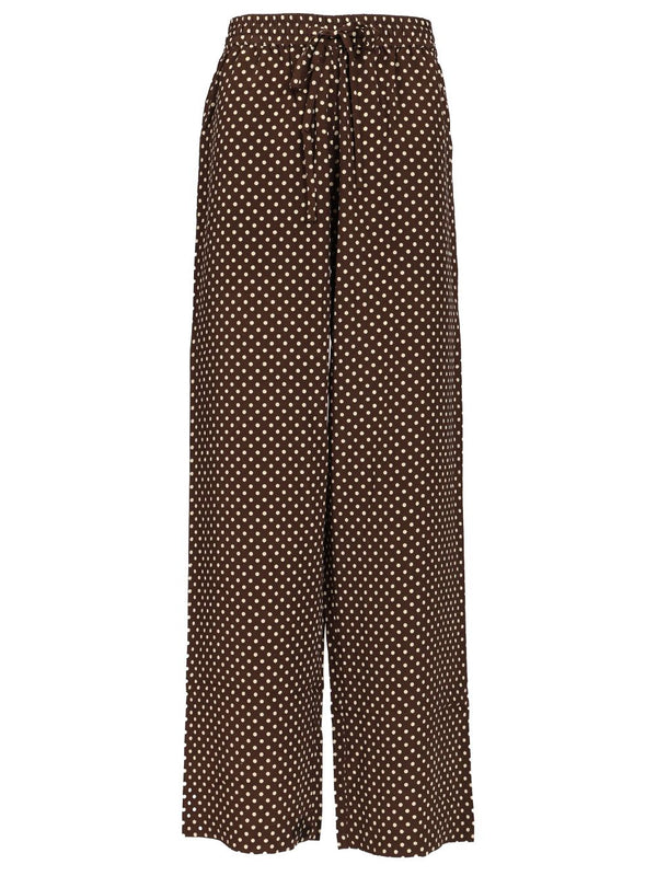 Drawstring Trouser Trousers Marrone
