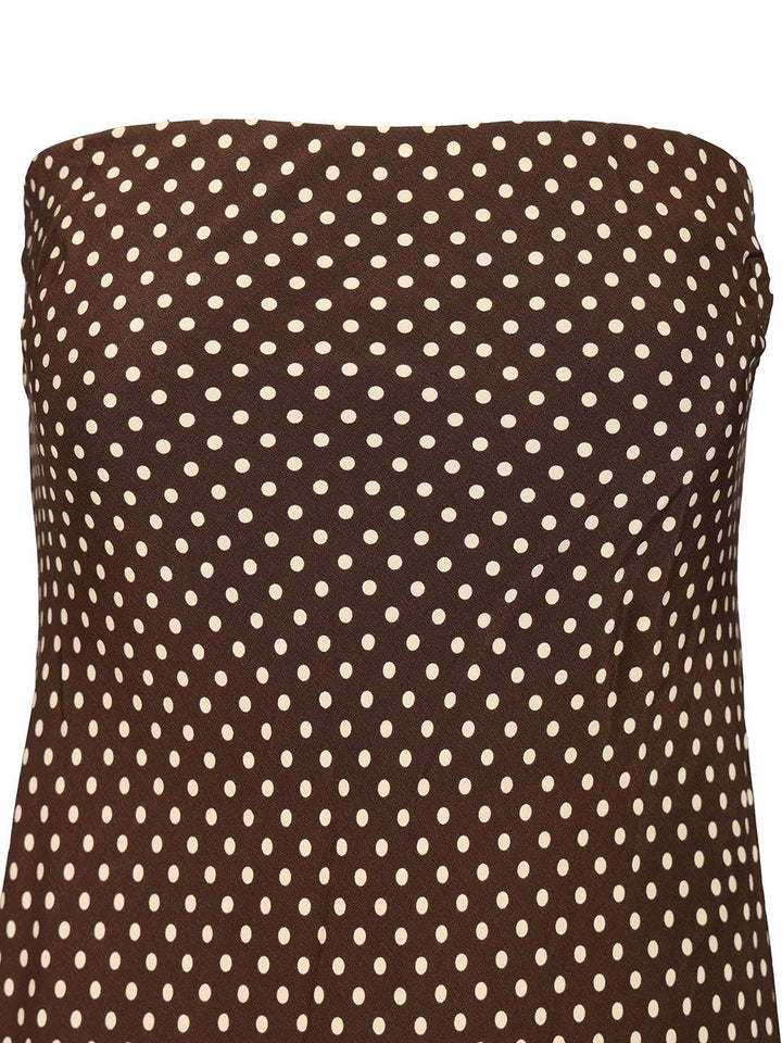 Matteau Bias Column Dress Abiti - Marrone | f0791f50f0b2ef98ba4129c3c04c7aebcc7abb75