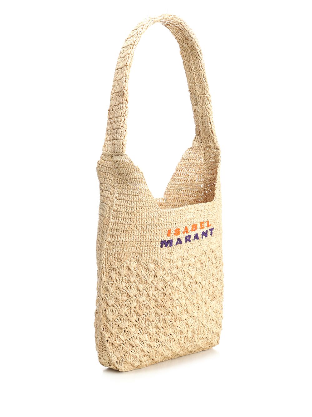 Isabel Marant Praia Small Raffia Bag Shoulder Bags - Beige | 61c83969630f68db10839ff068698b8a776019e4