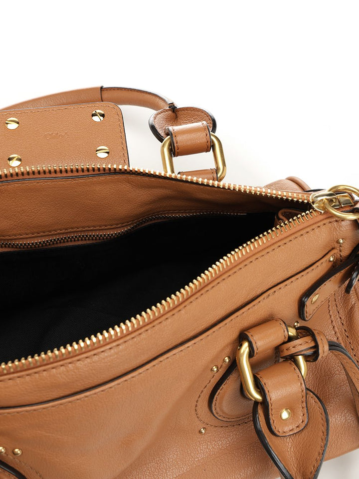 Chloe' Paddington Shoulder Bags - Marrone | f5da7bed60c98217f0682086642b46d886abeb95