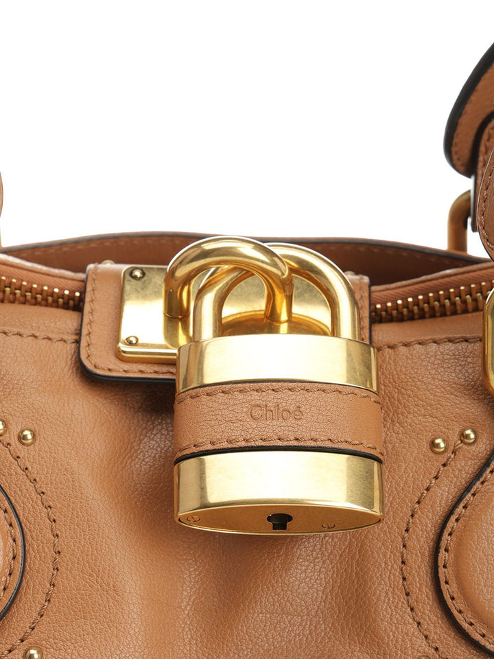 Chloe' Paddington Shoulder Bags - Marrone | 0c3912df695173a586e75b8557b13e0d05e8c5d5