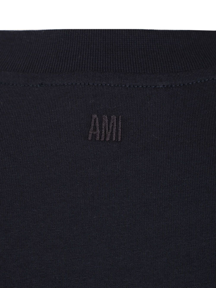 Ami Long-Sleeved T-Shirt - Nero | 9b143be84a7231722bae5683bd8e3251bd6d5b9e