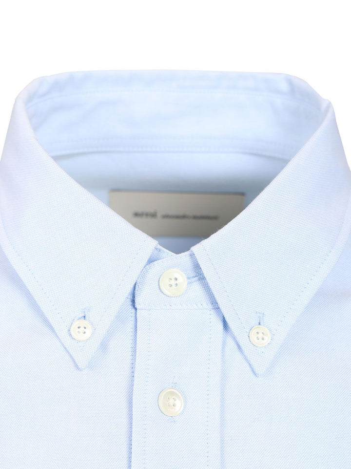 Ami Button-Down Shirt Shirts - Bianco | 0a1016d59fdb4f2bbc7801b5371cc90b2ee61cc3
