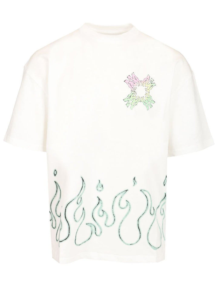 Amiri Printed T-Shirt - Bianco | 0d24fbfc3121de66f1204be9fc85696a14db4188