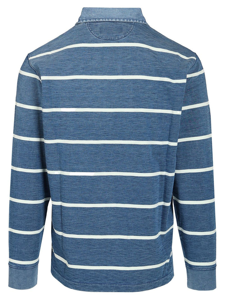 Polo Ralph Lauren Polo Bear Rugby Shirt Knitwear - Blu | c4a35685cab5f9261e7edd58df34c0026abfb477