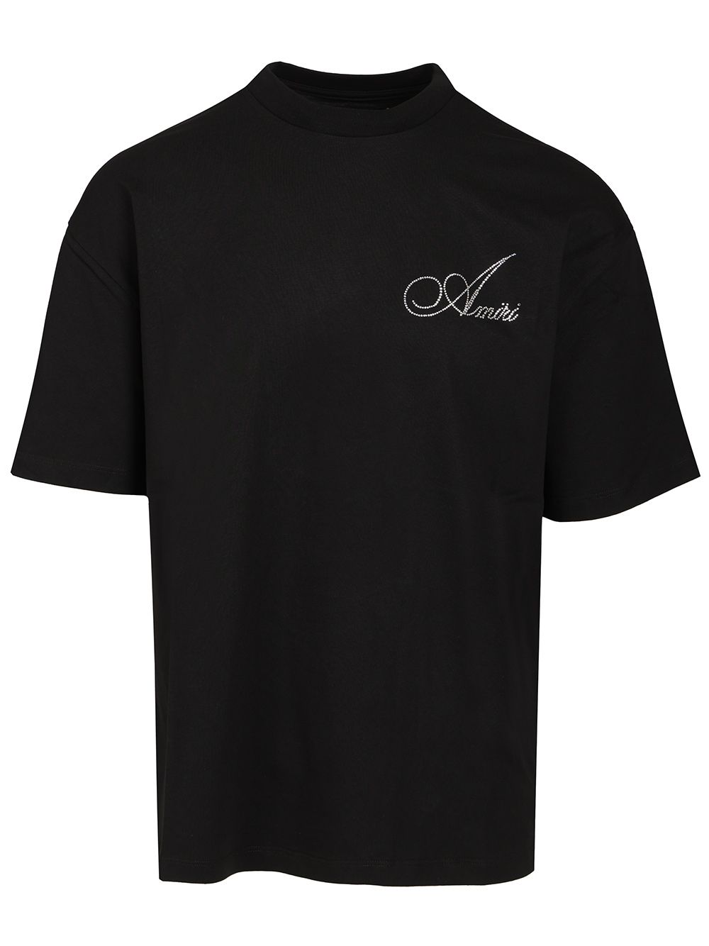 Amiri Crew Neck T-Shirt - Nero | f04f5e197ec9cdc9f968ab8053077c3ff0fcee1c