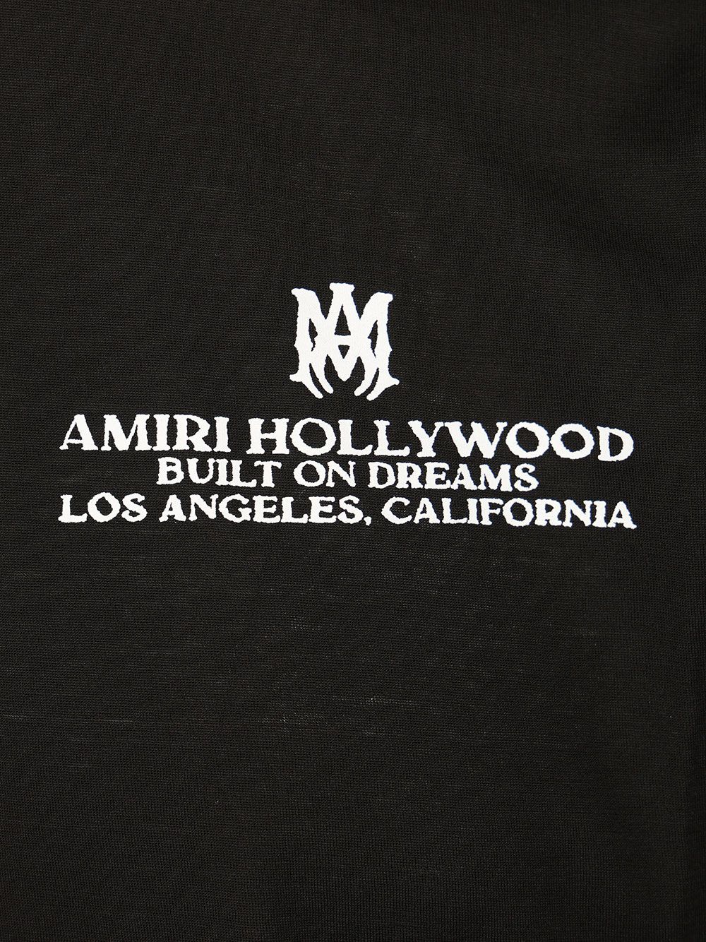 Amiri Crew Neck T-Shirt - Nero | c314d965a99b25b7cb0995c585731be310791f8d