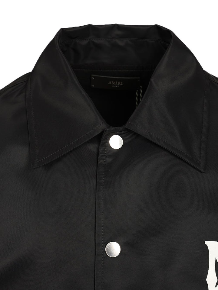 Amiri Printed Shirt Jacket Giacche - Nero | c67f618b244fe9eadb73a0ebb9f2a4ff894d9b45