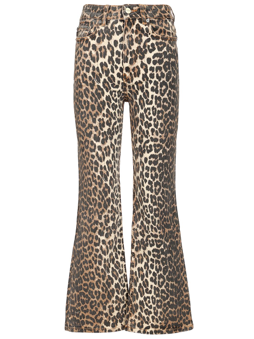 Ganni Cropped Jeans - Animalier | 88de453295ad1985b3b7ccc5984abe50a7530b1b
