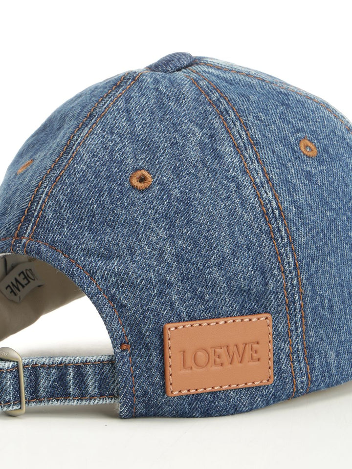 Loewe Baseball Cap Cappelli - Blu | 93378b97844130ad908622467c07ceee561e293c