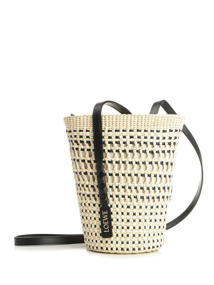 Loewe Braid Crossbody Bags - Beige | 44a3e73d2f5c02a1f0e9a285654b4018a5ca2369