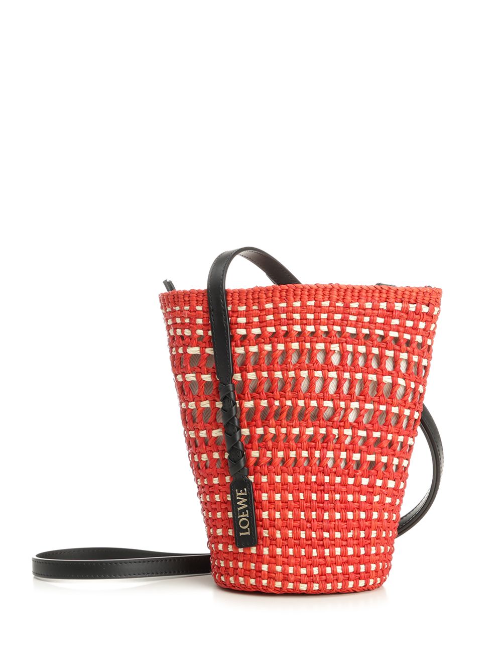 Loewe Braid Bag Crossbody Bags - Rosso | 4bea2033a0bb5a28dc6940108f872222fcd79eca