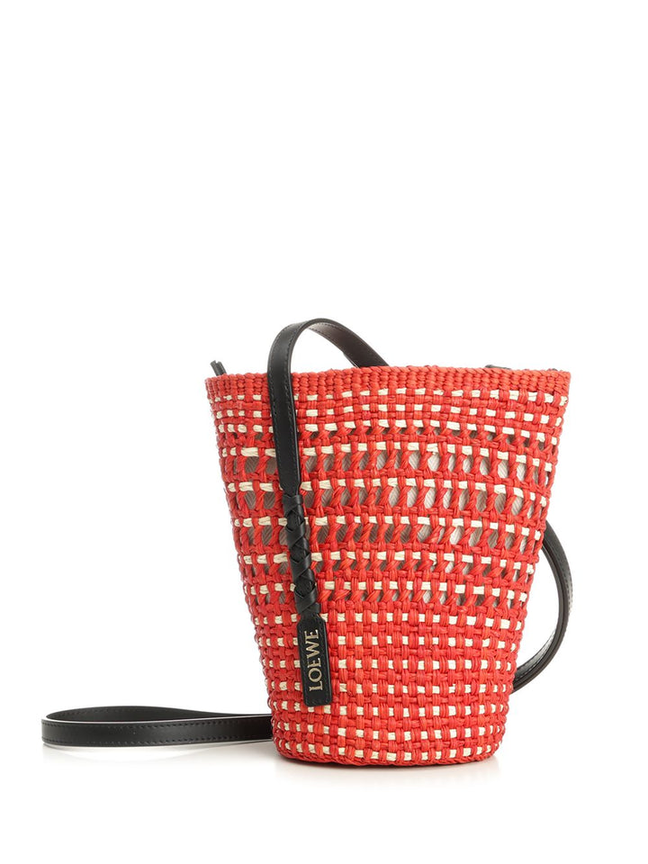 Loewe Braid Bag Crossbody Bags - Rosso | 4bea2033a0bb5a28dc6940108f872222fcd79eca