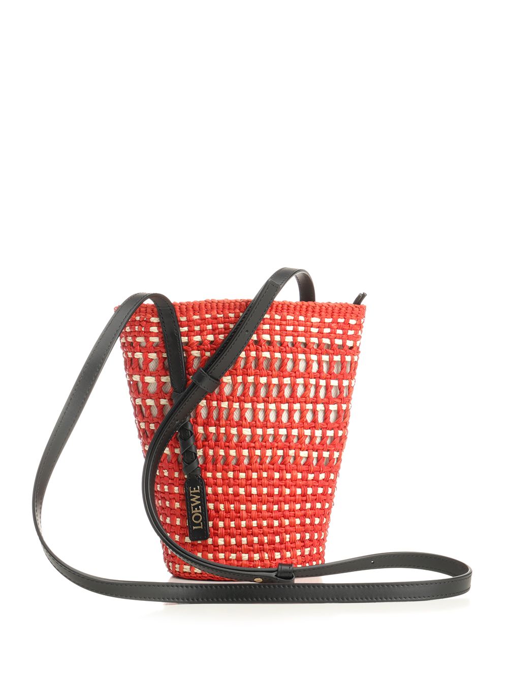 Loewe Braid Bag Crossbody Bags - Rosso | 5d18dfc2eec8ec9d2bd87cd81dacd81b3c703854