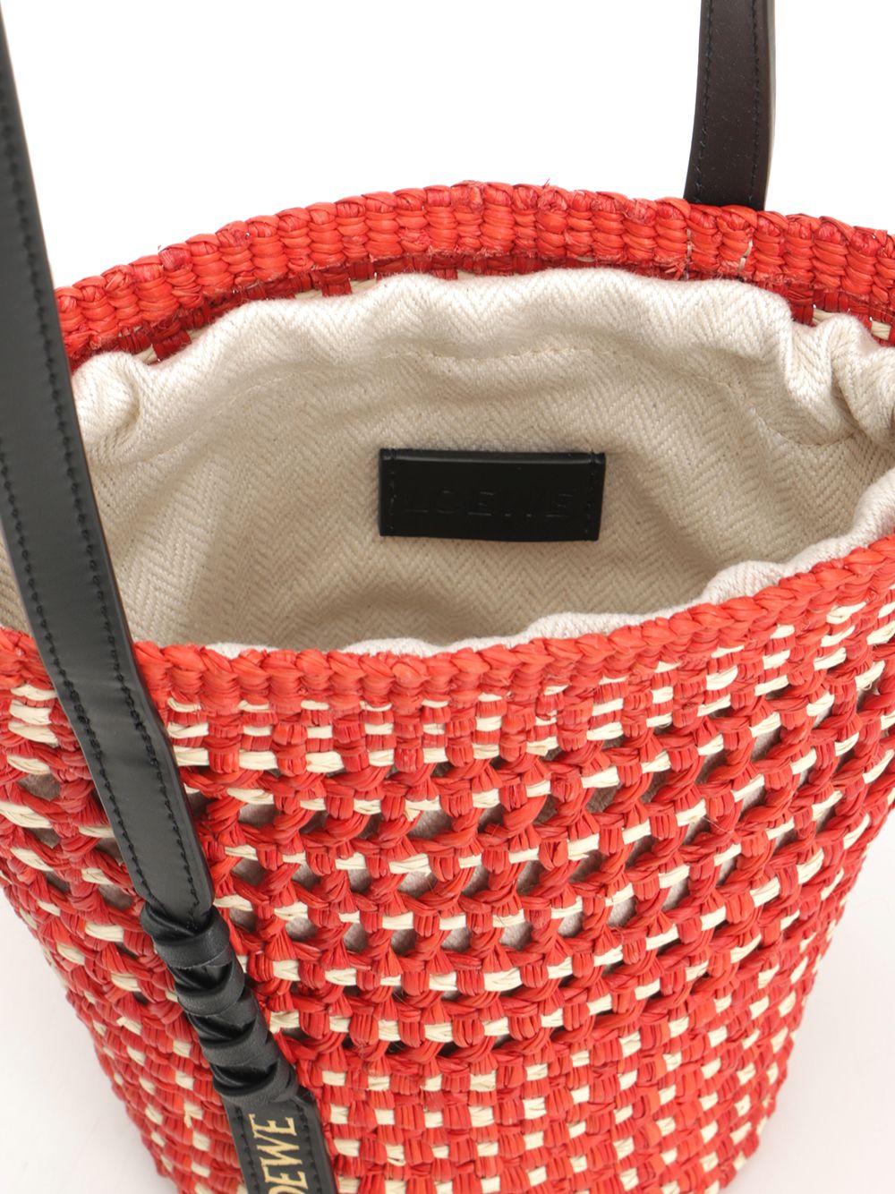 Loewe Braid Bag Crossbody Bags - Rosso | 42f74bb52abd074cd072b6631cd4d37fbe527f2d