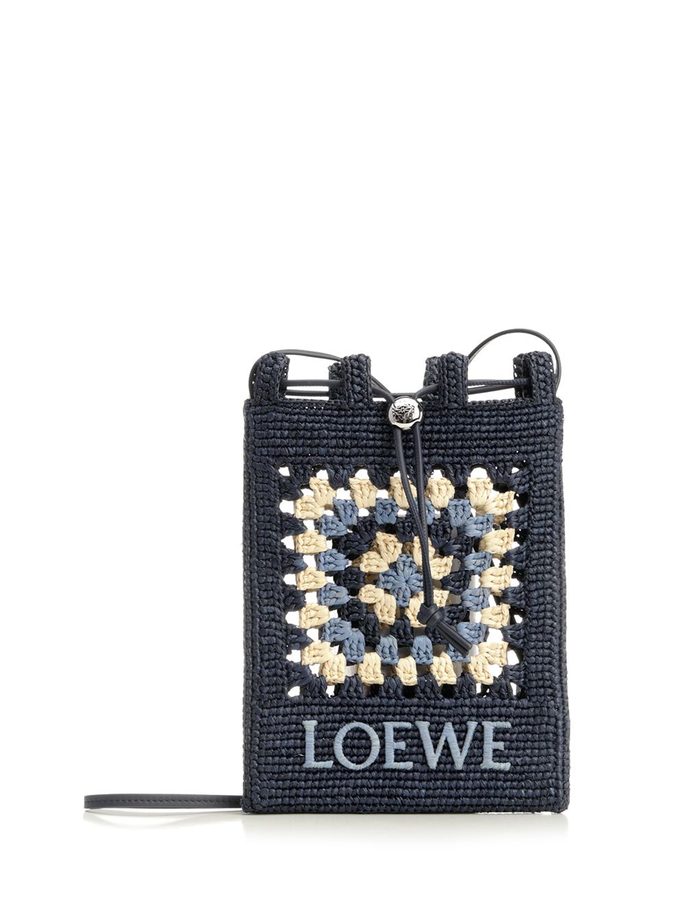 Loewe Drawstring Pocket Crossbody Bags - Blu | 2c300feb40ff4c6b3d20f1818752418ac2cd0317