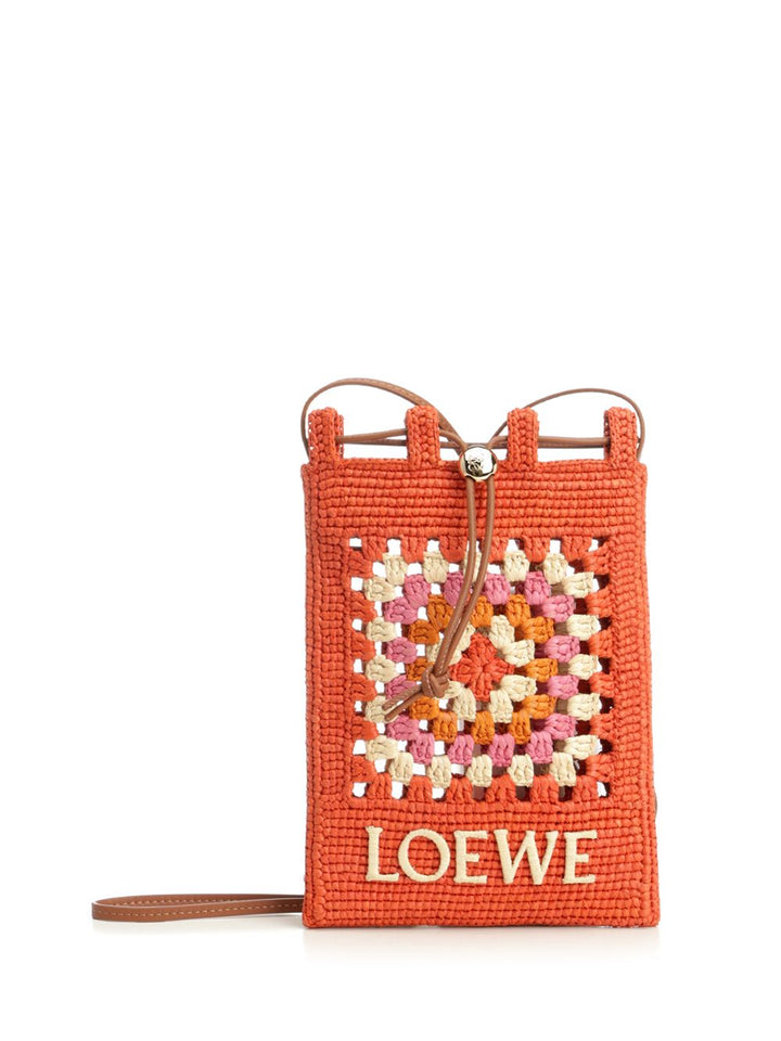 Loewe Drawstring Pocket Crossbody Bags - Arancione | 79d65843f2e66957d1c7fe24522a1f6db32032ac