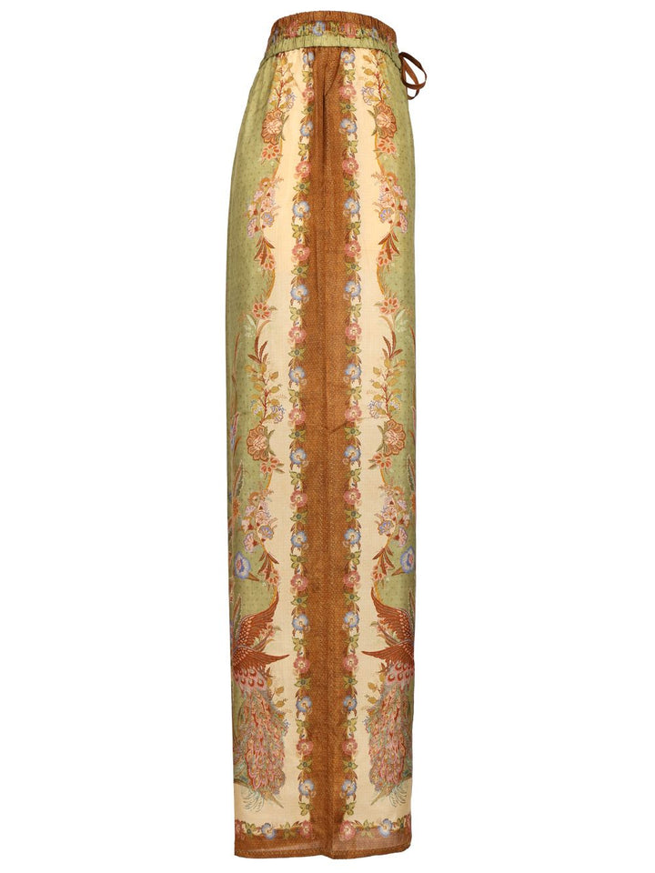 Zimmermann Indra Trousers - Multicolor | 57c7538aa9a917252c22e4f8c2784708bb6d94f4