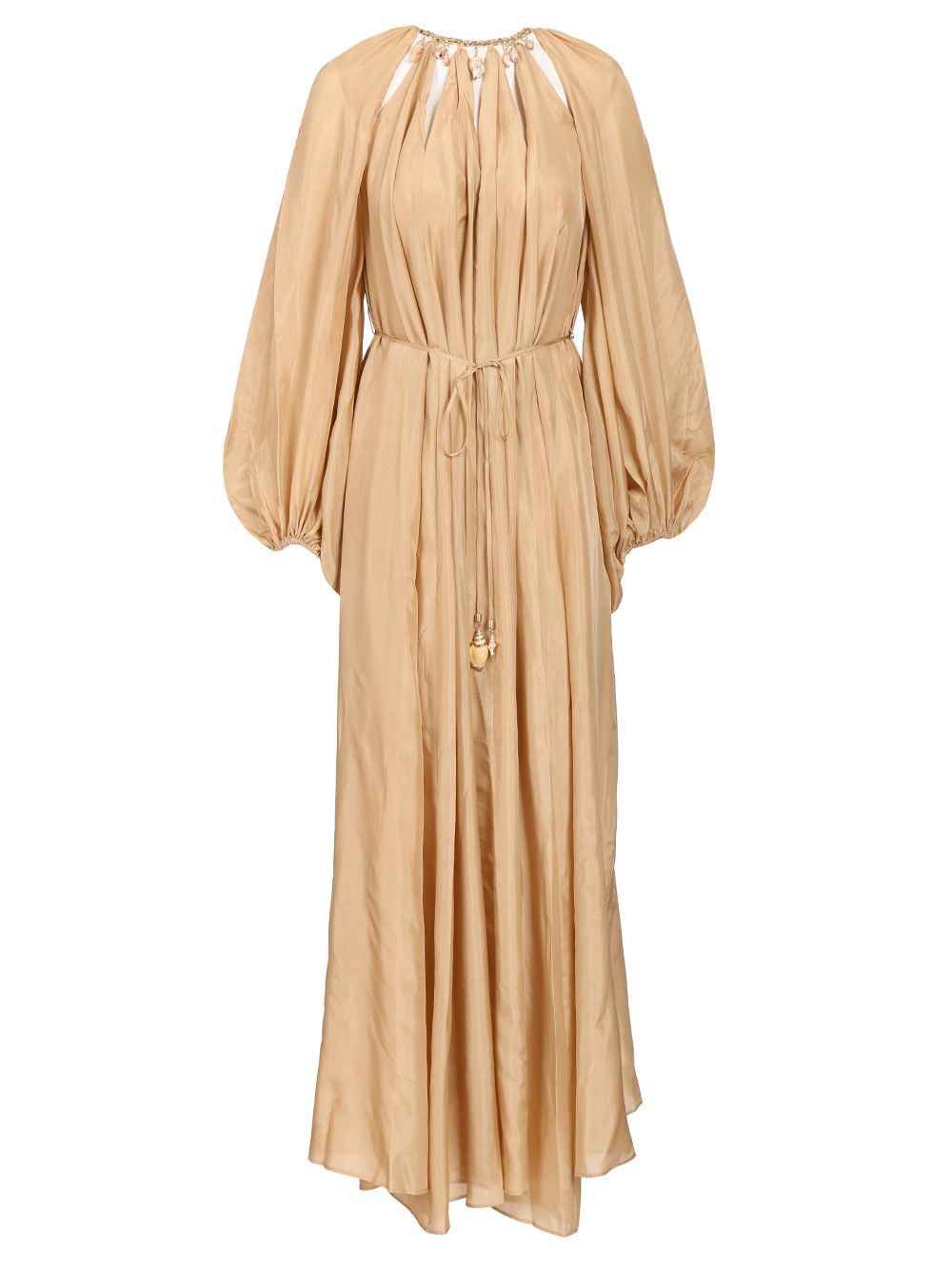 Zimmermann Mahon Maxi Dress Abiti - Beige | 09a1e1cde8f7a5a16c9504f30f74f95a3cc892aa