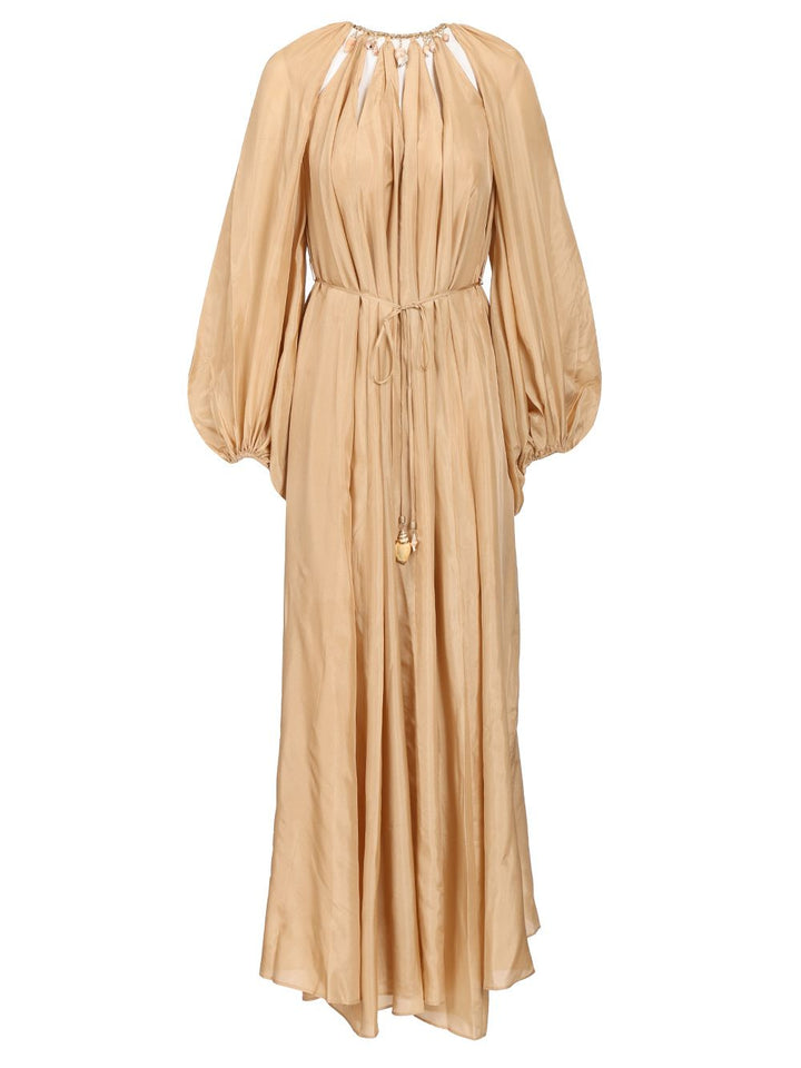 Zimmermann Mahon Maxi Dress Abiti - Beige | 09a1e1cde8f7a5a16c9504f30f74f95a3cc892aa