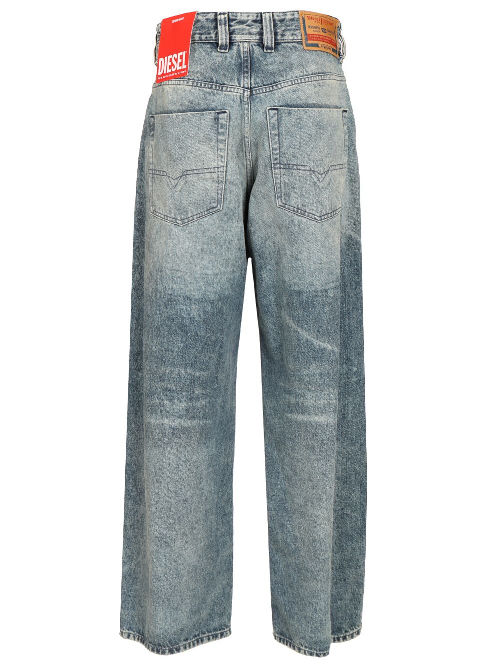 Diesel 1997 D-Enim Medium Waist Relaxed Jeans - Blu | e0f136c48c9806a901aa7abe37520fe442af2779