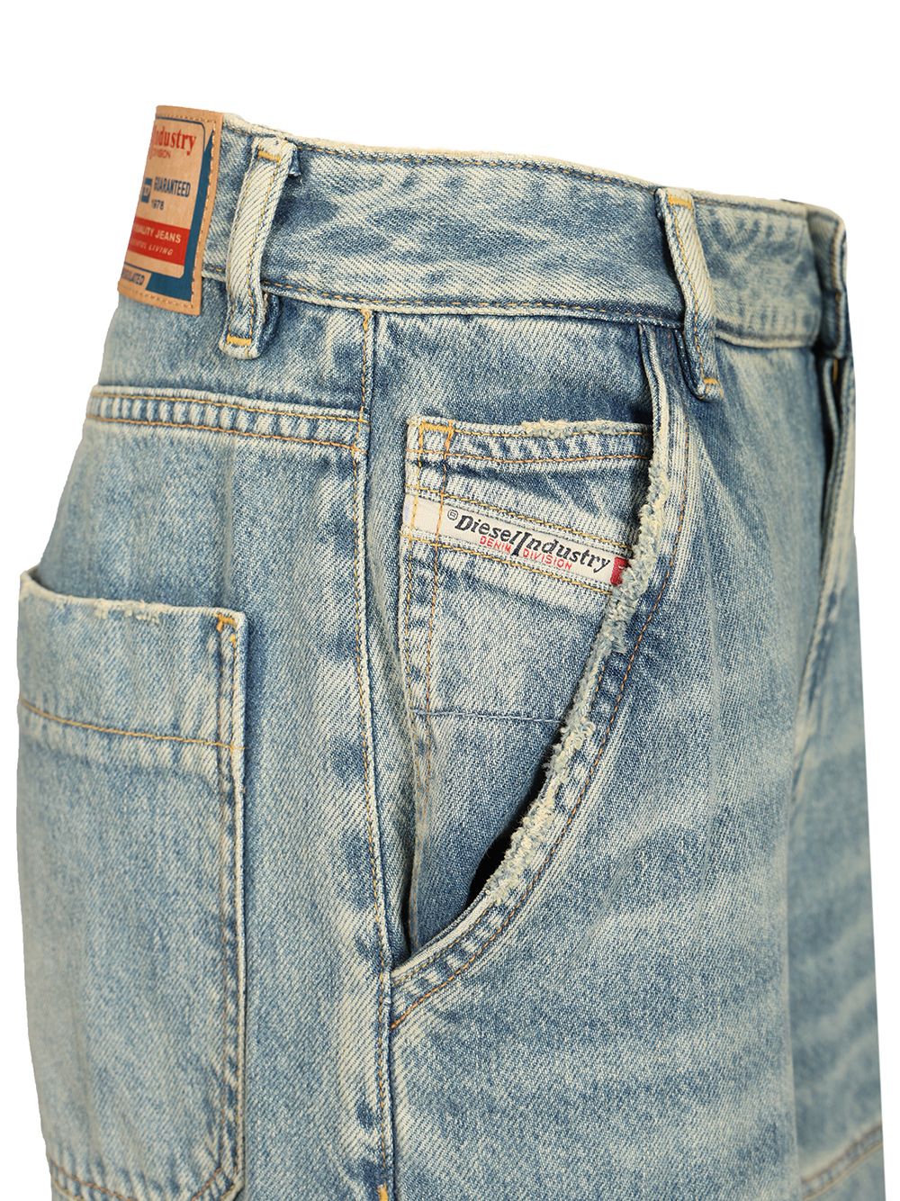 Diesel Relaxed Low Waist  1996 D-Sire Jeans - Blu | 7e23c01995d47c4ca24ed84bc039630efd2c53f4