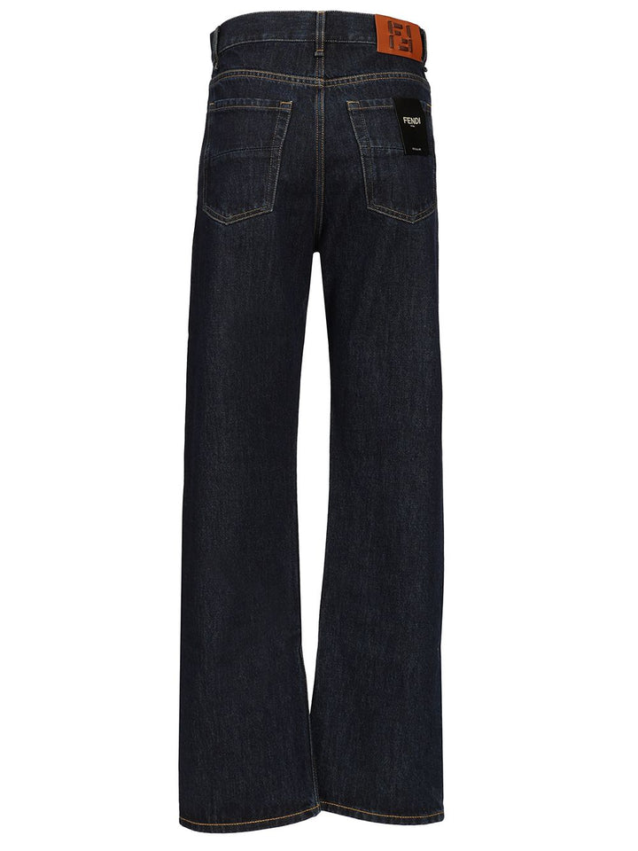 Fendi Long Jeans - Blu | dce58553d590a7941eee3bc775d4aecbb8ba7f25