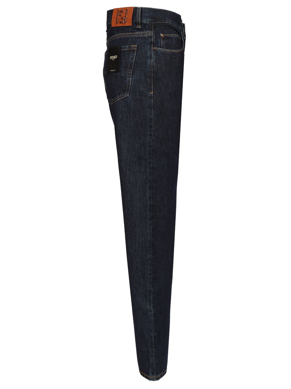 Fendi Long Jeans - Blu | 12ce02c3cc54e7041c5808e1377be5e4b9f1089f