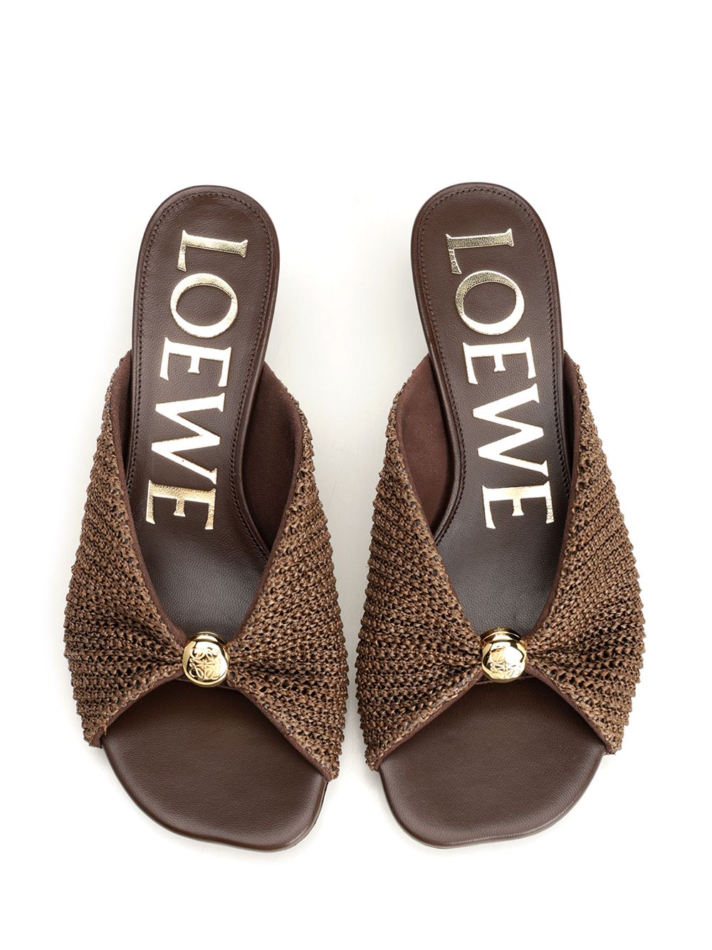 Loewe Pebble Sandali - Marrone | 79b6e0b91231b64f63c05abecbdc9556e0a2dd78