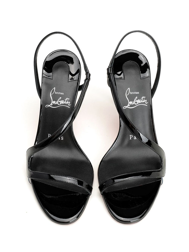 Christian Louboutin Rosa Z 80 Sandal Sandali - Nero | 26bd62e80107820fc1f86f8187a1cf99d2265e59