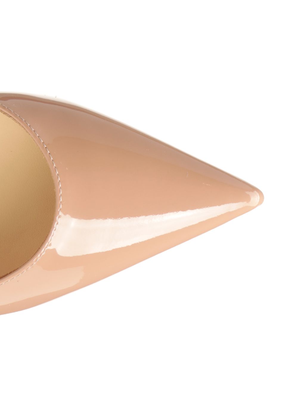 Christian Louboutin Iriza 85 Décolleté Decollete - Beige | 67b03ba0a6938b2b91b1f70c5cfff340f5036093