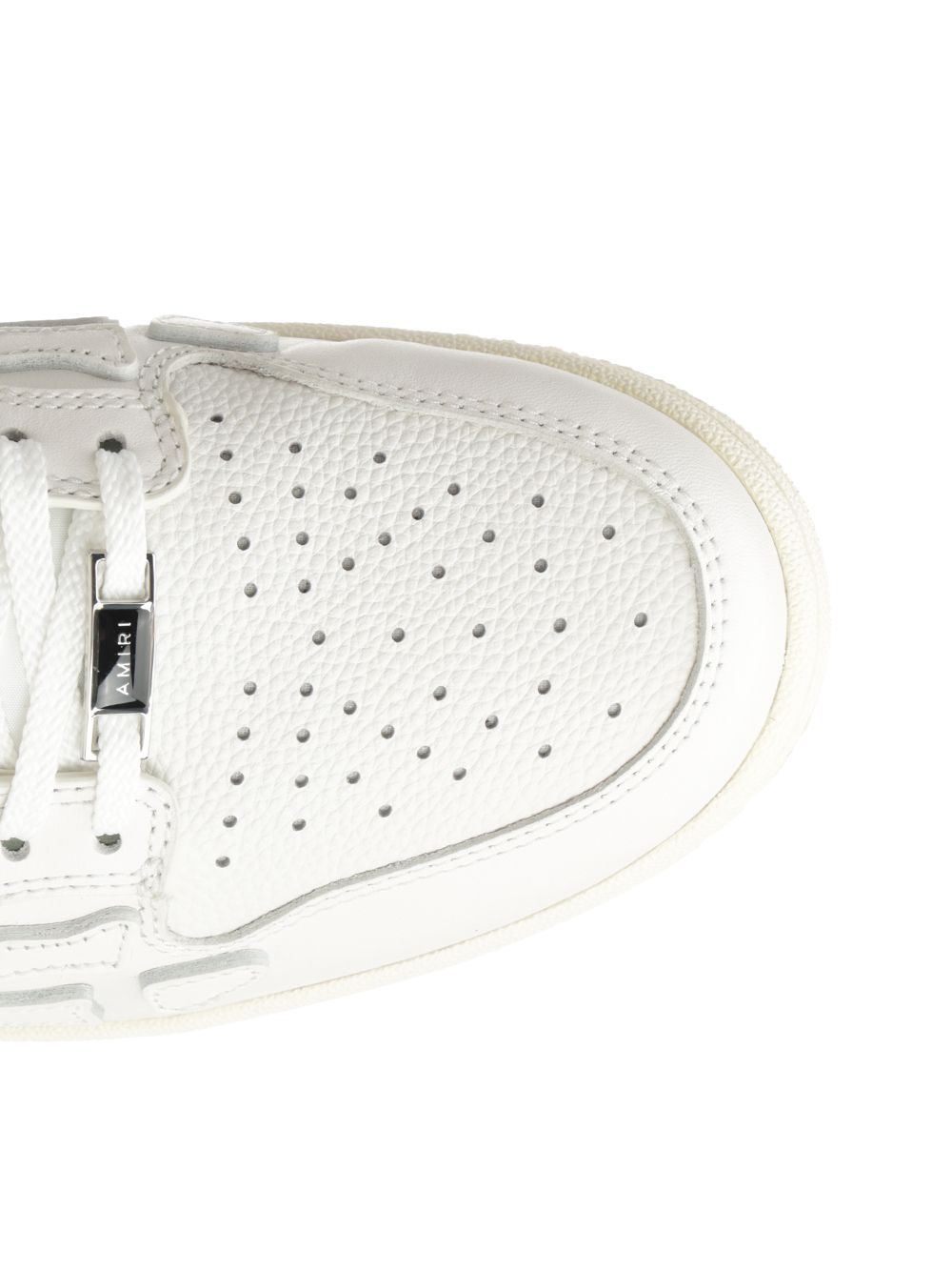 Amiri Skel Top Low Sneakers - Bianco | f50cd81d3a5779eb4558bd85862ef3fa1c13d674