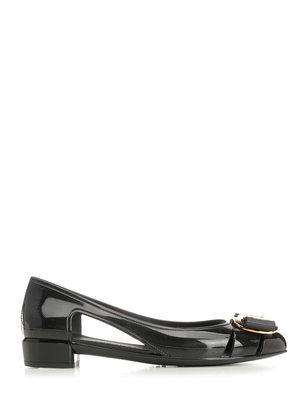 Ferragamo New Ballerina Vara Scarpe basse - Nero | d773d6795f711b816bc36811f69bb788d98ddef2