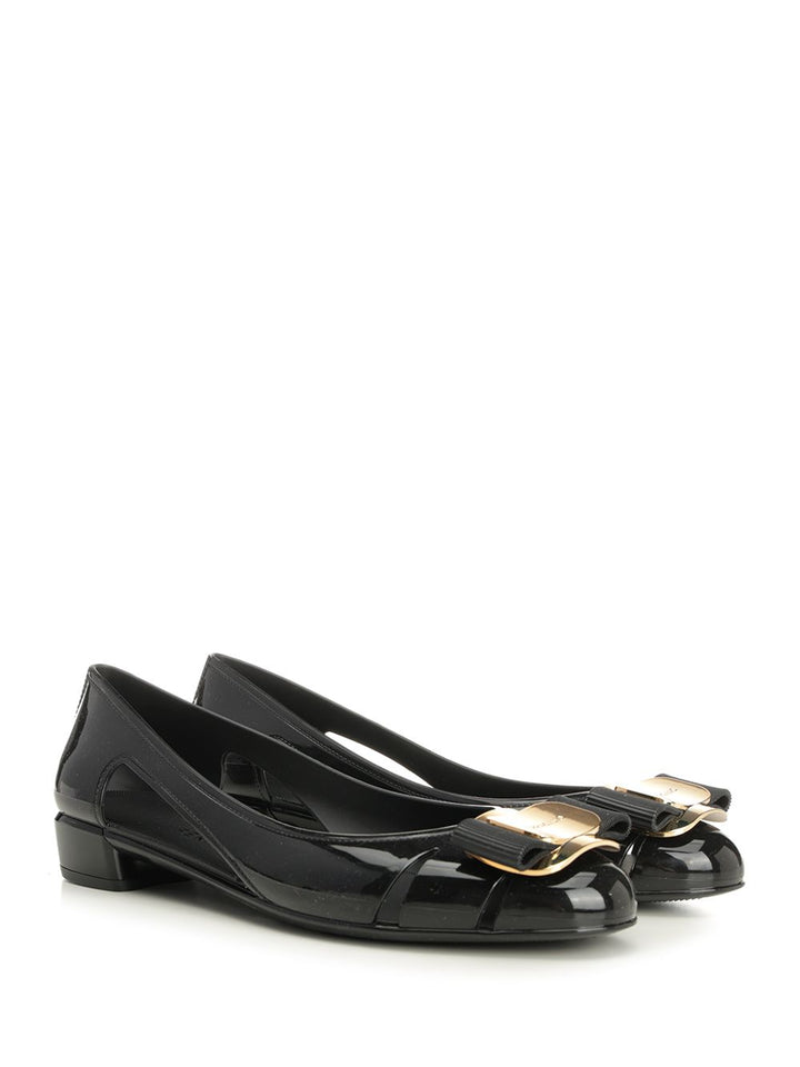 Ferragamo New Ballerina Vara Scarpe basse - Nero | 324470447628662ae27fcecdfd8c9826412c438f