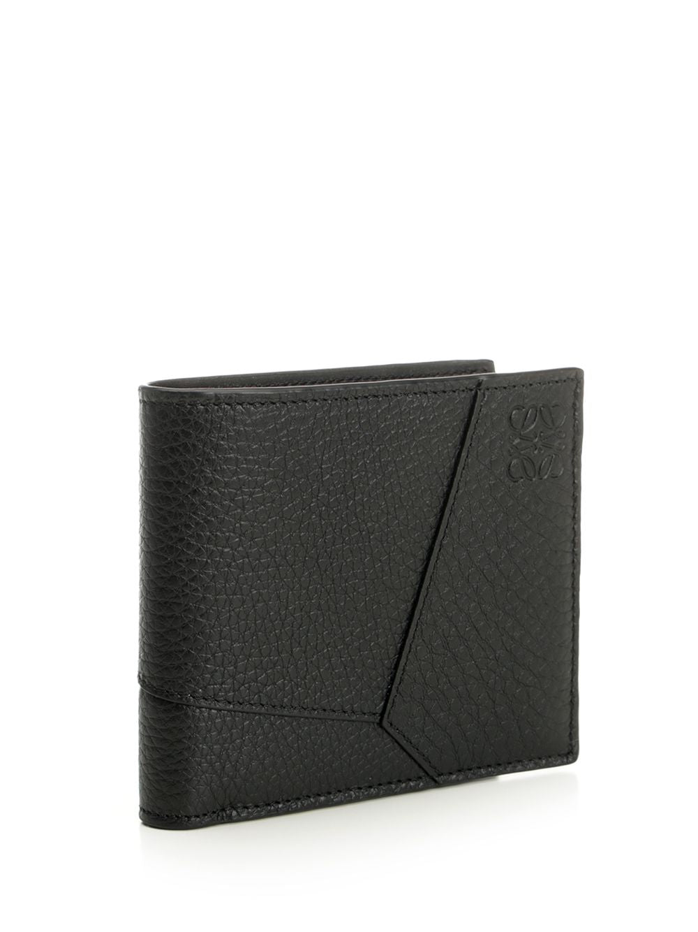 Loewe Puzzle Bifold Wallet In Grained Calfskin Wallets - Nero | bf22d9033c8db8bd659a57dfd076a3054045b02d