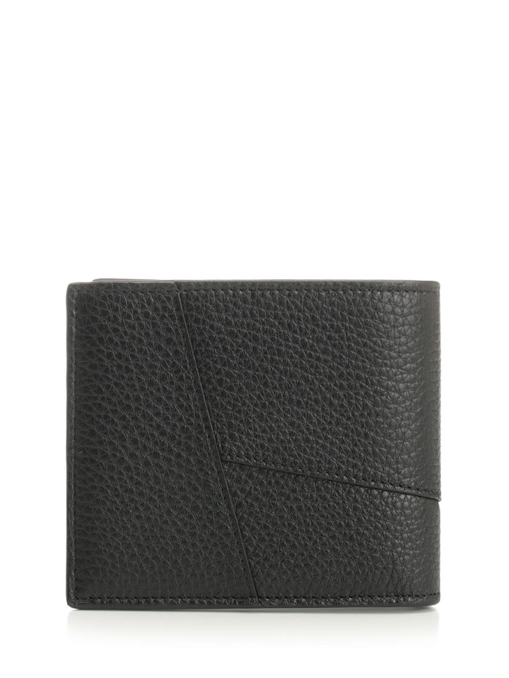 Loewe Puzzle Bifold Wallet In Grained Calfskin Wallets - Nero | f9770a03900f14c8b4c1e2ee0a59e902824b856f