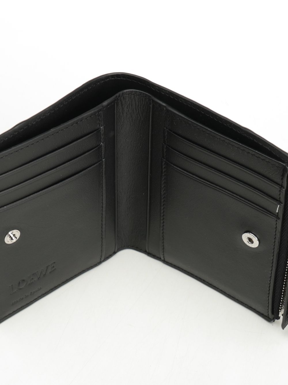 Loewe Puzzle Edge Wallets - Nero | f86118598cb8b0c87a4307a2f806db83d1acb73e