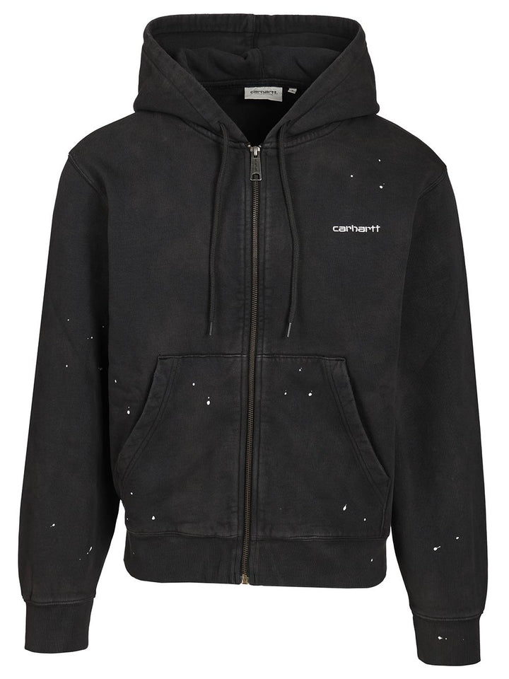 Carhartt Wip Hooded Painter Sweatshirts - Nero | e21a772150a61813b44134d7d1a843d852e13087
