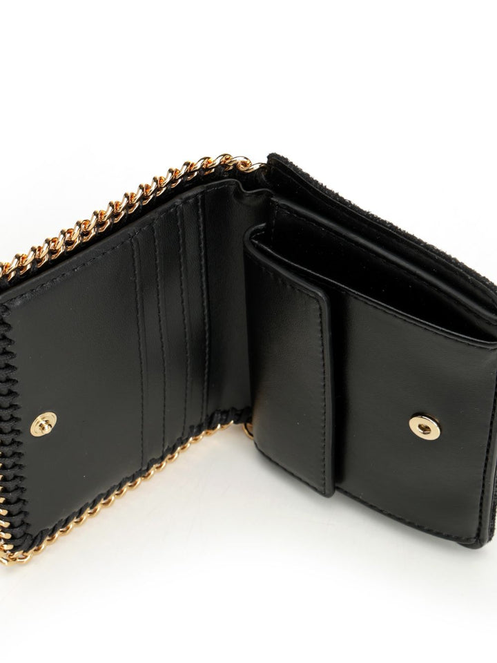 Stella Mccartney Falabella Bi-Fold Wallet Wallets - Nero | f0b8f8a480ab5108509c9d1735b836afb7e5b077