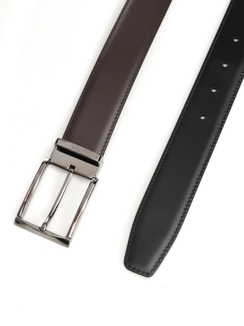 Ferragamo Reversible Leather Belt Cinture - Nero | c42d3b562ac11cb5d41d314462e6b30c13ba9ec9