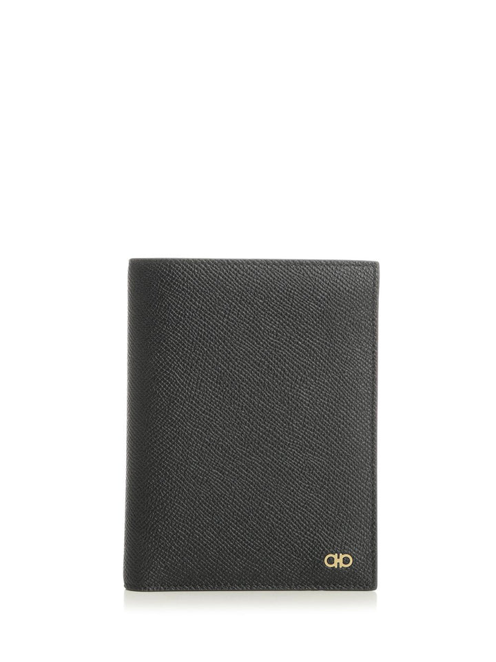 Ferragamo Gancini Wallets - Nero | 638c23e1466f3b1f5266d0a69f69567e10e297d1