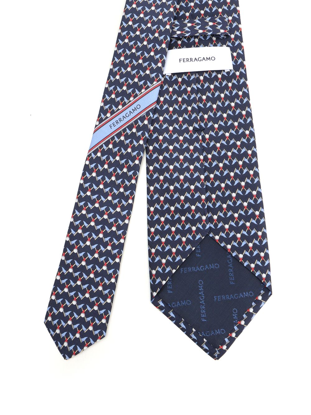 Ferragamo Club Tie Ties And Bow Ties - Blu | b4094031f7c3590e9b793aa74af2b0d896924bc5