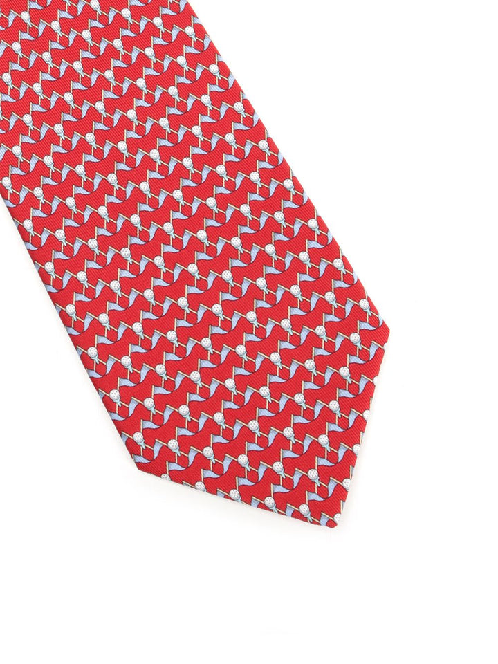 Ferragamo Club Ties And Bow Ties - Rosso | 2e813948f51975f9ad0349f41c7da4b015308b7d