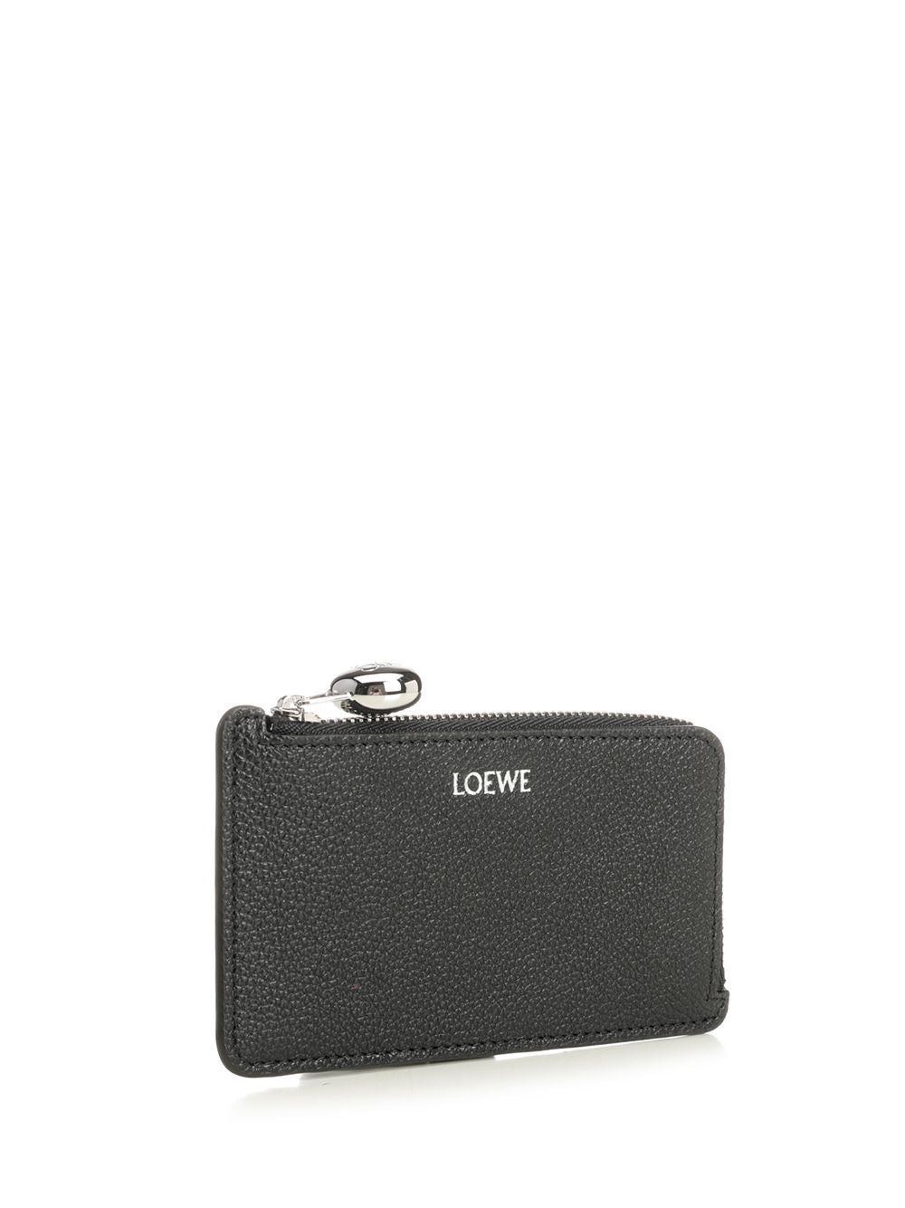Loewe Pebble Coin Cardholder Wallets - Nero | 34011a523fb63e19ead6cb57b5fce2ffe62af50a