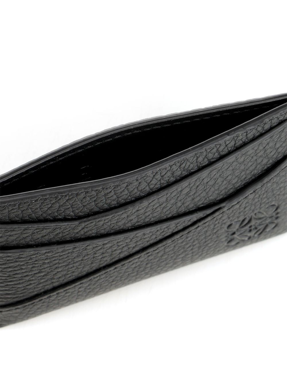 Loewe Puzzle Edge Plain Cardholder Wallets - Nero | f9b4ddbcc7fed2e29f5db975edec8a633af89101