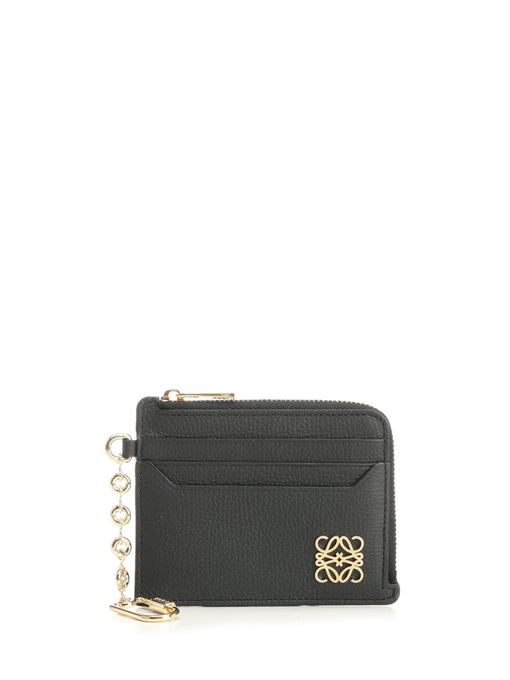 Loewe Anagram Square Card Holder Small leather goods - Nero | e1f6b013a701638354a56a4c241f6a190a66b8af