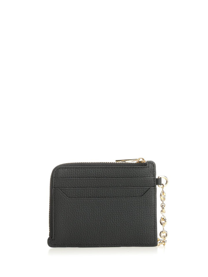 Loewe Anagram Square Card Holder Small leather goods - Nero | 45cbce73badb863ab108451fe29ef7242138d243