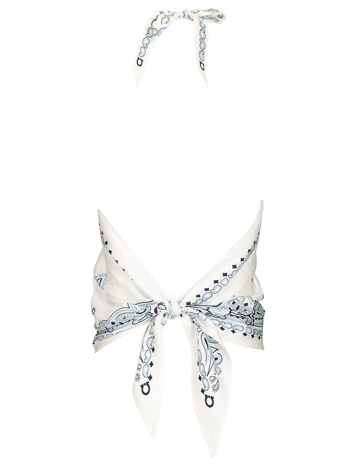 Ferragamo Arabesque Top - Multicolor | ef31a5320a7e05a0a8c7ec3a1eb6cea9a52694ce