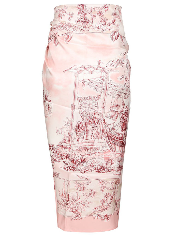 Ferragamo Travel Gonne - Rose | 8f2448b35b7967ae378db5a3abdc899b788a70f9