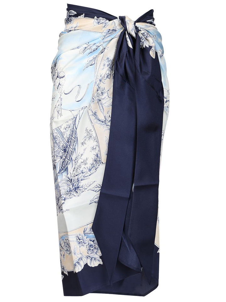 Ferragamo Travel Gonne - Light blue | 14380ebcadf35628991841c7a14606a7e513c966